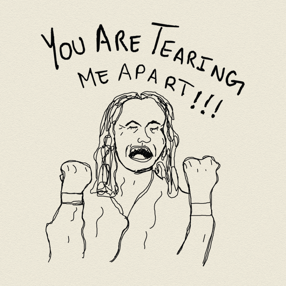 You are tearing me apart Lisa!
